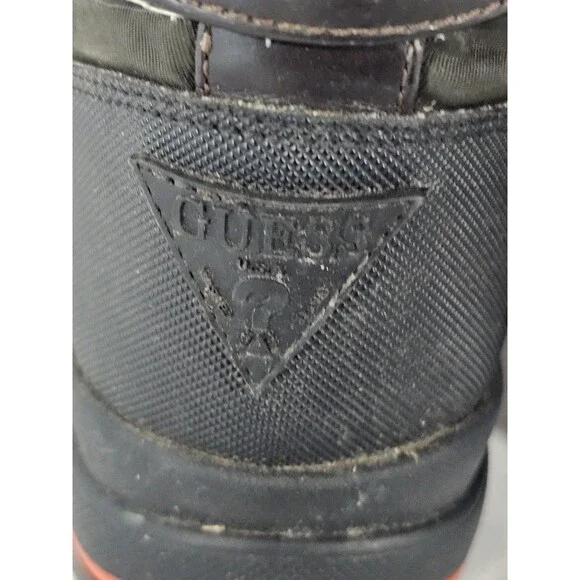 GUESS Women’s Hadley Tall Winter Boots Size 8M Olive Green Faux Fur Snow EUC - Picture 7 of 13